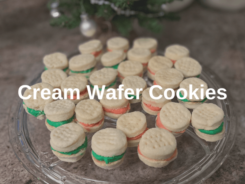 Cream Wafer Cookies