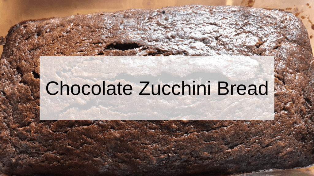 Chocolate Zucchini Bread